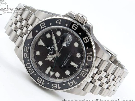 AAA Replica Watches HGF 1:1 SS VR3186 LN Edition II Master on Jubilee GMT CHS Premium Best Bracelet 116710 1460 904L 0102